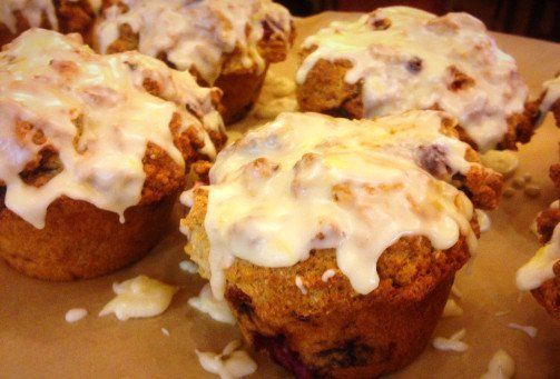 Blueberry lemon muffins ©Flying Squirrel Bakery Cafe, LLC